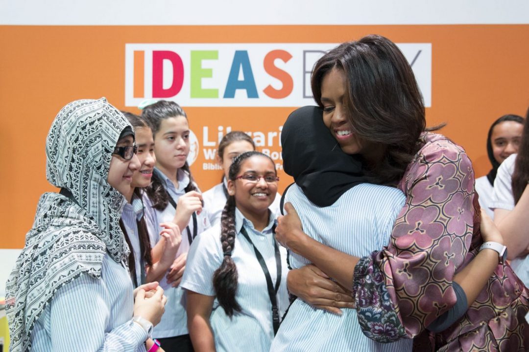 Michelle Obama Doha Education