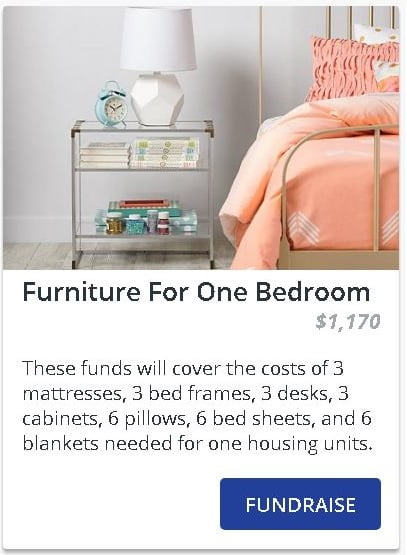 Donate Furniture For One Bedroom