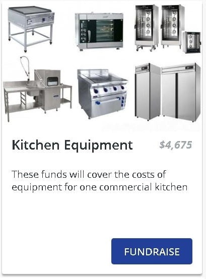Donate Kitchen Equipment